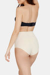 Zivame All Day Light Weight Midwaist Brief - Oyster White — thumbnail 4